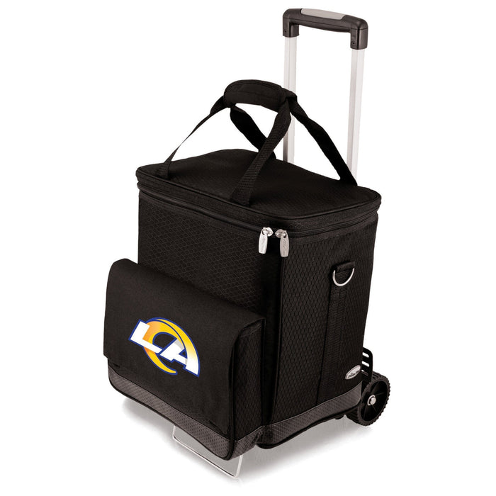 Signature HomeStyles Coolers Los Angeles Rams NFL 6-Bottle Wine Cooler Tote with Trolley