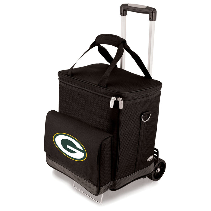 Signature HomeStyles Coolers Green Bay Packers NFL 6-Bottle Wine Cooler Tote with Trolley