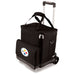 Signature HomeStyles Coolers Pittsburgh Steelers NFL 6-Bottle Wine Cooler Tote with Trolley