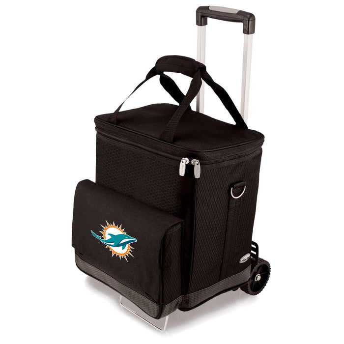 Signature HomeStyles Coolers Miami Dolphins NFL 6-Bottle Wine Cooler Tote with Trolley