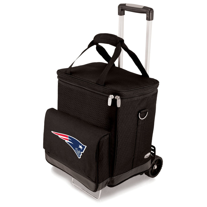 Signature HomeStyles Coolers New England Patriots NFL 6-Bottle Wine Cooler Tote with Trolley