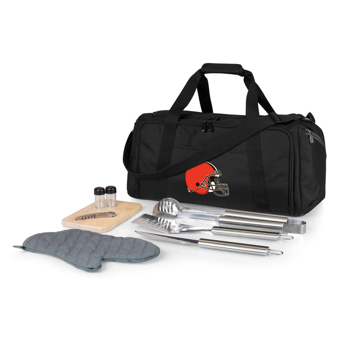 Signature HomeStyles Coolers Cleveland Browns NFL BBQ Grill Set & Cooler