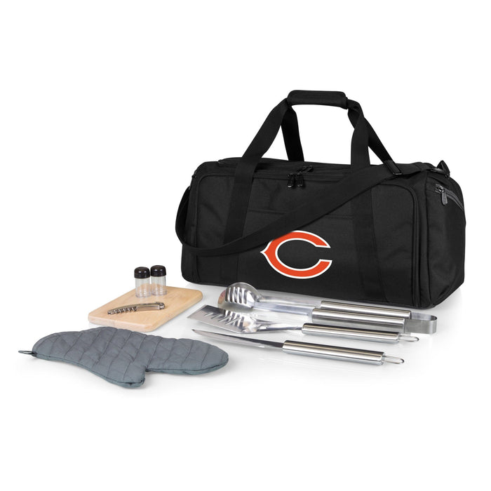 Signature HomeStyles Coolers Chicago Bears NFL BBQ Grill Set & Cooler