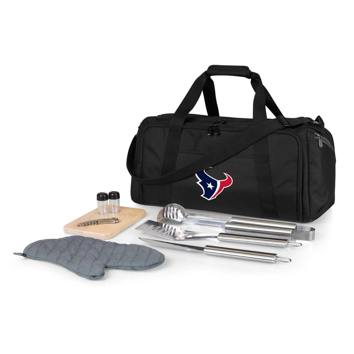 Signature HomeStyles Coolers Houston Texans NFL BBQ Grill Set & Cooler