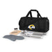 Signature HomeStyles Coolers Los Angeles Rams NFL BBQ Grill Set & Cooler