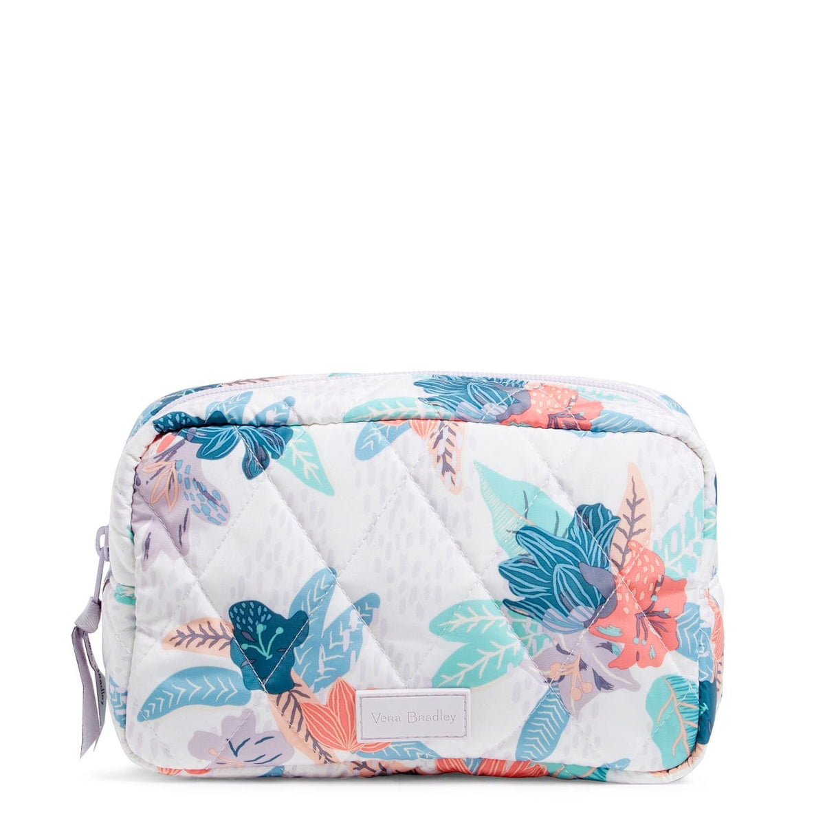 Vera Bradley Tropical Floral Ultralight Medium Cosmetic Bag Signature HomeStyles