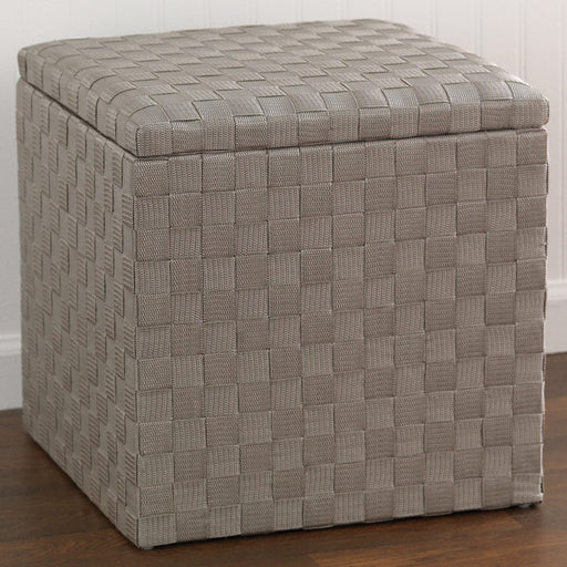 Signature HomeStyles Organizers Gray Classic Lidded Storage Cube