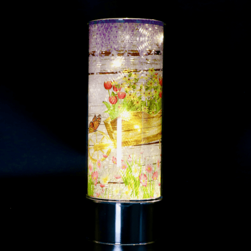 Signature HomeStyles Cylinder Inserts Butterfly Garden Insert for use with Sparkle Glass™ Accent Light