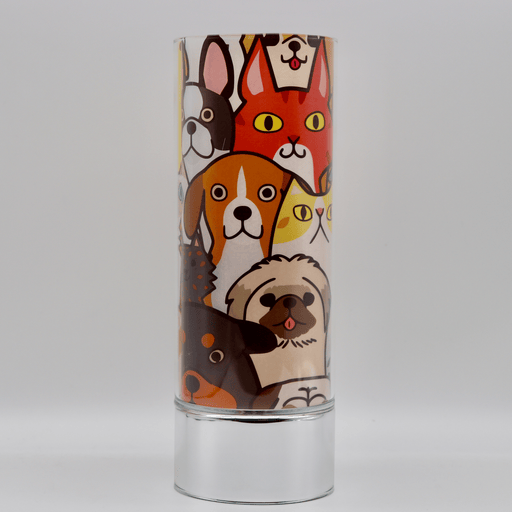 Signature HomeStyles Cylinder Inserts Cats & Dogs Insert for use with Sparkle Glass™ Accent Light