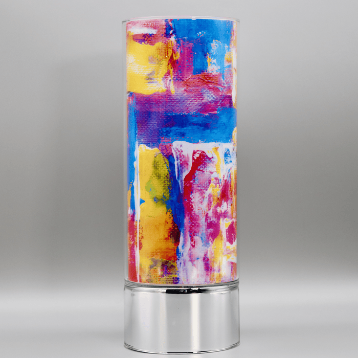 Signature HomeStyles Cylinder inserts Colorful Pallette Insert for use with Sparkle Glass ™ Accent light