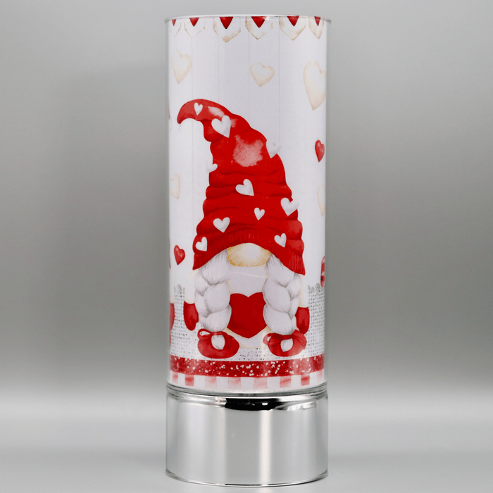 Signature HomeStyles Cylinder inserts Gnomes In Love Insert for use with Sparkle Glass ™ Accent Light