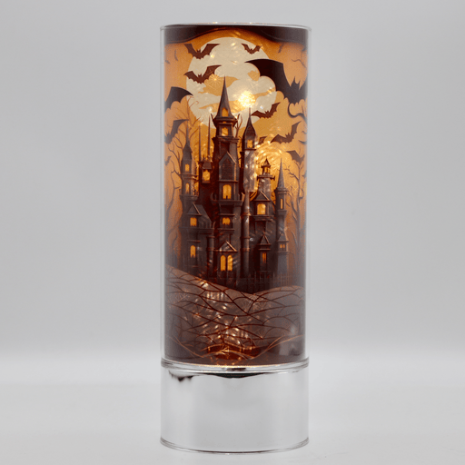 Signature HomeStyles Cylinder Inserts Halloween Castle Insert for use with Sparkle Glass™ Accent Light