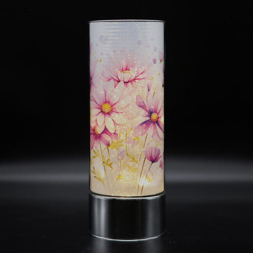 Signature HomeStyles Cylinder Inserts Lavender Daisies Insert for use with Sparkle Glass™ Accent Light