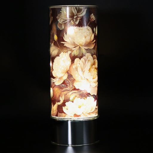 Signature HomeStyles Cylinder Inserts Midnight Peony Insert for use with Sparkle Glass™ Accent Light