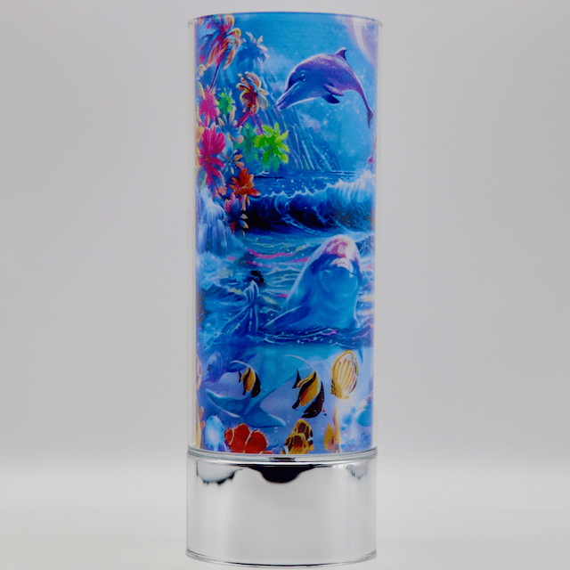 Signature HomeStyles Cylinder Inserts Ocean Exploration Insert for use with Sparkle Glass™ Accent Light