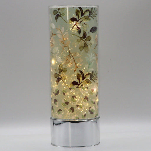 Signature HomeStyles Cylinder Inserts Scattered Leaves Insert for use with Sparkle Glass™ Accent Light
