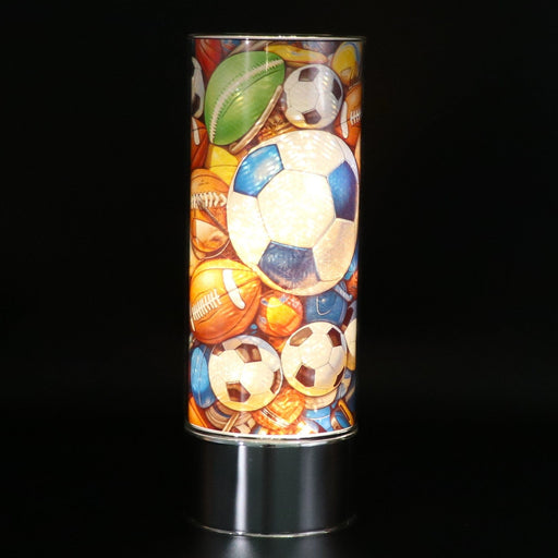 Signature HomeStyles Cylinder Inserts Sports Mania Insert for use with Sparkle Glass™ Accent Light
