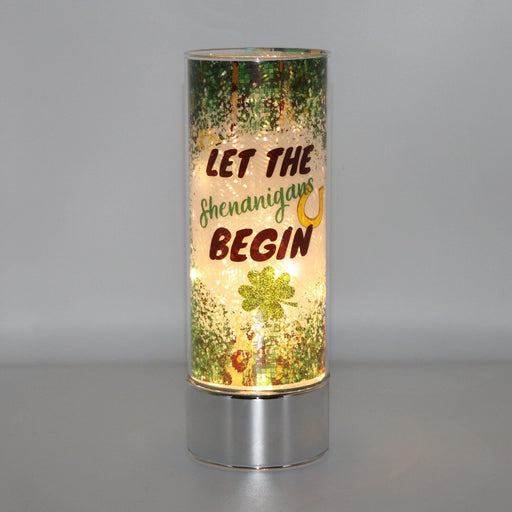 Signature HomeStyles Cylinder Inserts St. Patty's Day Shenanigans Insert for use with Sparkle Glass™ Accent Light