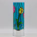 Signature HomeStyles Cylinder Inserts Stained Glass Tulips Insert for use with Sparkle Glass ™ Accent Light