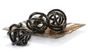Signature Homestyles Decorative Accents Black Glass Knot