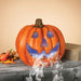 Signature HomeStyles Decorative Accents Electric Lighted Smoking Jack-O-Lantern