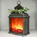 Signature HomeStyles Decorative Accents Fire Light Lantern w/ Mistletoe