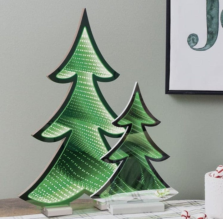 Signature HomeStyles Decorative Accents Green Infinity LED Tree Accents