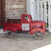 Signature HomeStyles Decorative Accents Large LED Red Metal Truck