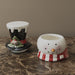 Signature HomeStyles Decorative Accents LED Ceramic Snowman Cookie Jar