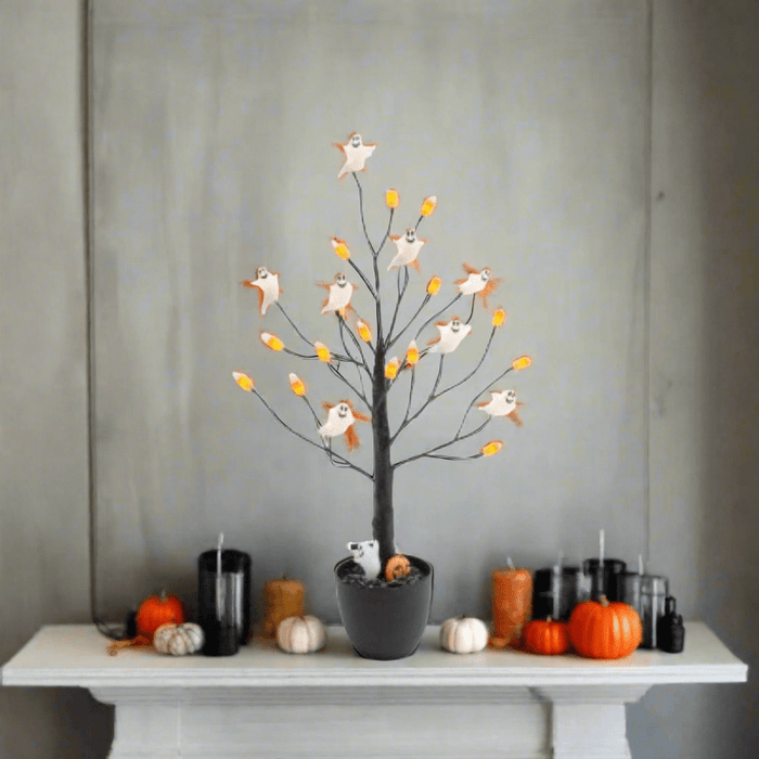 Signature HomeStyles Decorative Accents LED Halloween Table Top Tree