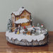 Signature HomeStyles Decorative Accents LED Musical Village With Skaters