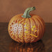 Signature HomeStyles Decorative Accents Short LED Pumpkins w/Sunflower Cutout