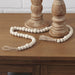 Signature HomeStyles Decorative Accents Natural Wood Bead Garland