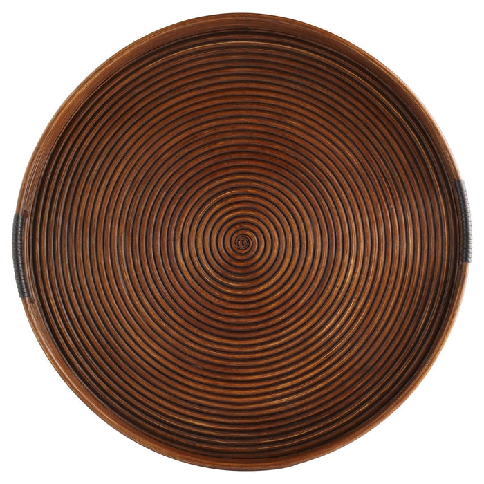 Cyan Design Decorative Accents Papeete Round Tray