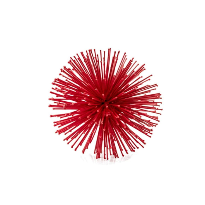 Signature Homestyles Decorative Accents Spiked Small Red Sphere
