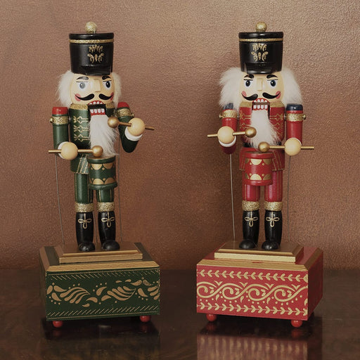 Signature HomeStyles Decorative Accents Wood Musical Nutcracker