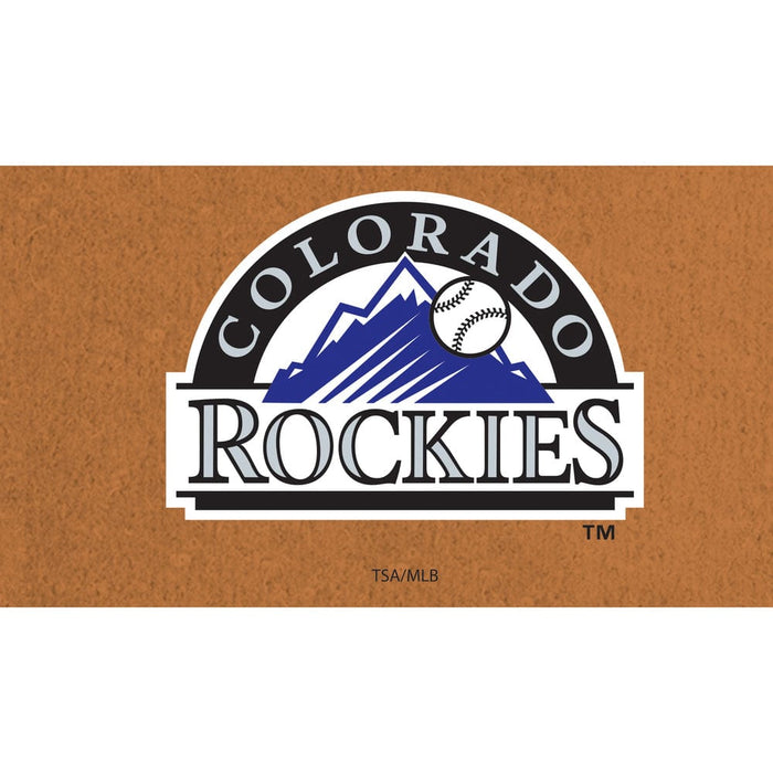 Signature HomeStyles Doormat Colorado Rockies MLB Coir Doormat