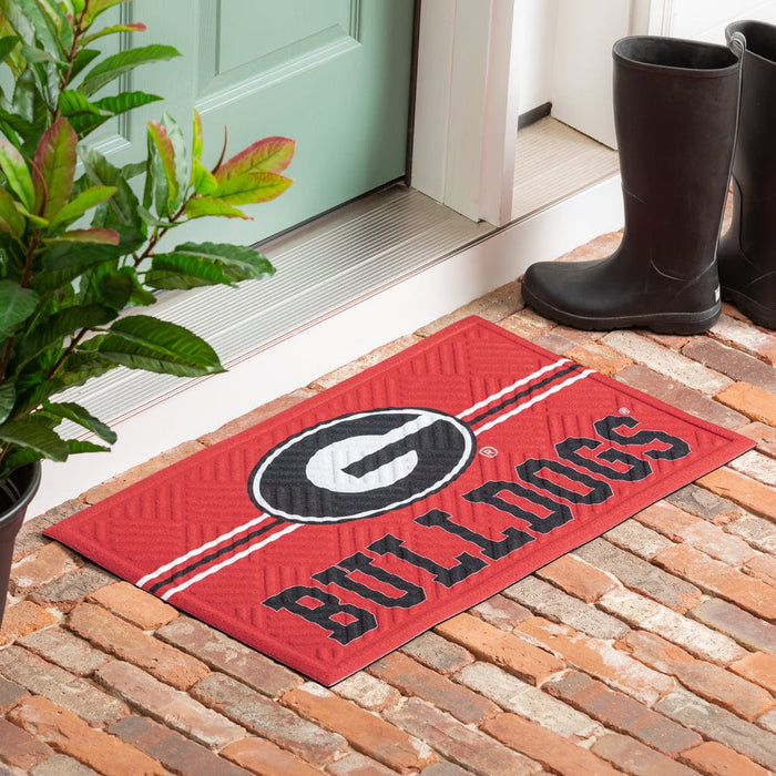 Signature HomeStyles Doormat University of Georgia NCAA Embossed Doormat