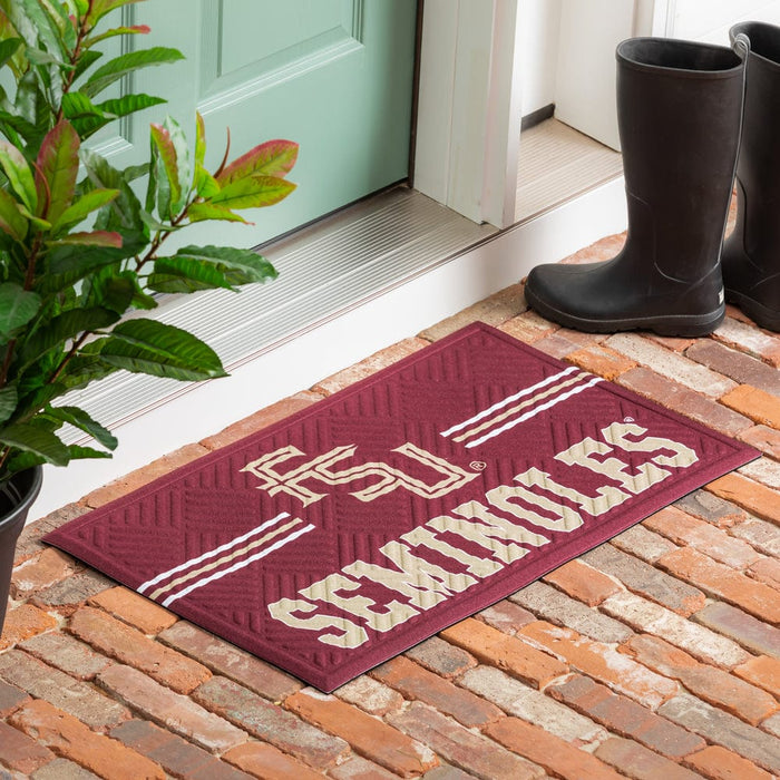 Signature HomeStyles Doormat Florida State University NCAA Embossed Doormat
