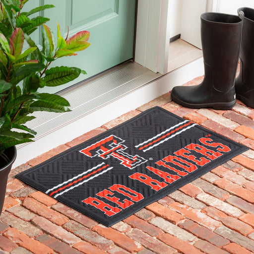 Signature HomeStyles Doormat Texas Tech NCAA Embossed Doormat
