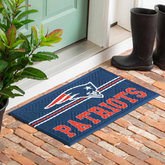 Signature HomeStyles Doormat New England Patriots NFL Embossed Doormat