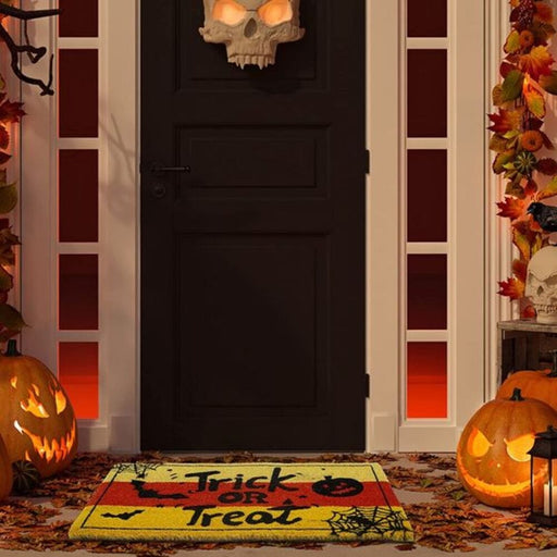 Signature HomeStyles Doormat Trick or Treat Coir Mat