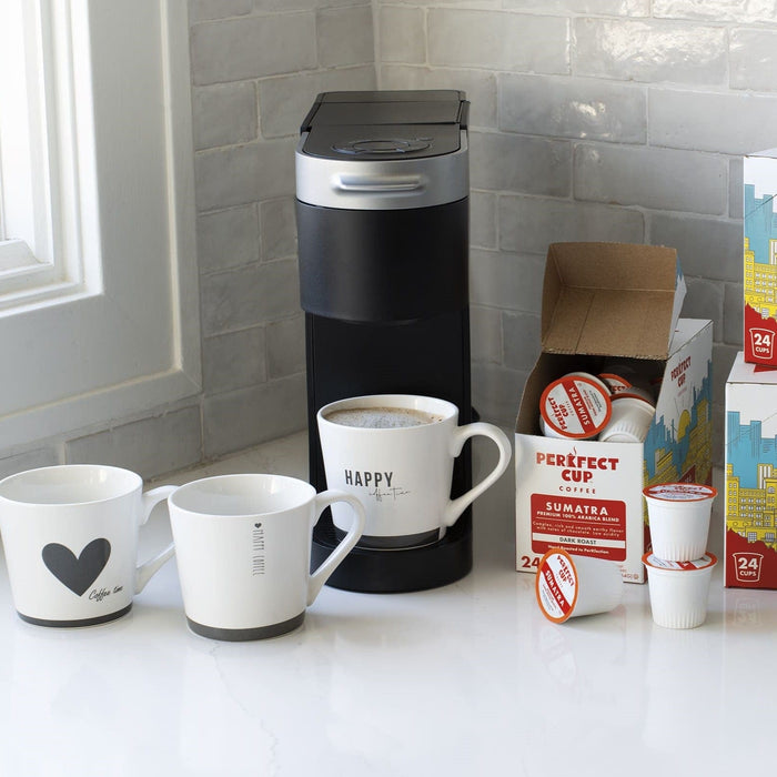Signature HomeStyles Drinkware Coffee Time 3pc Mug Set