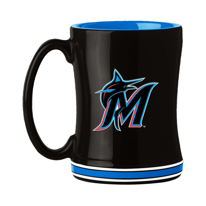 Signature HomeStyles Drinkware Miami Marlins MLB 14oz Relief Mug
