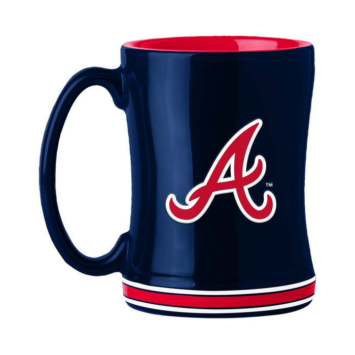 Signature HomeStyles Drinkware Atlanta Braves MLB 14oz Relief Mug