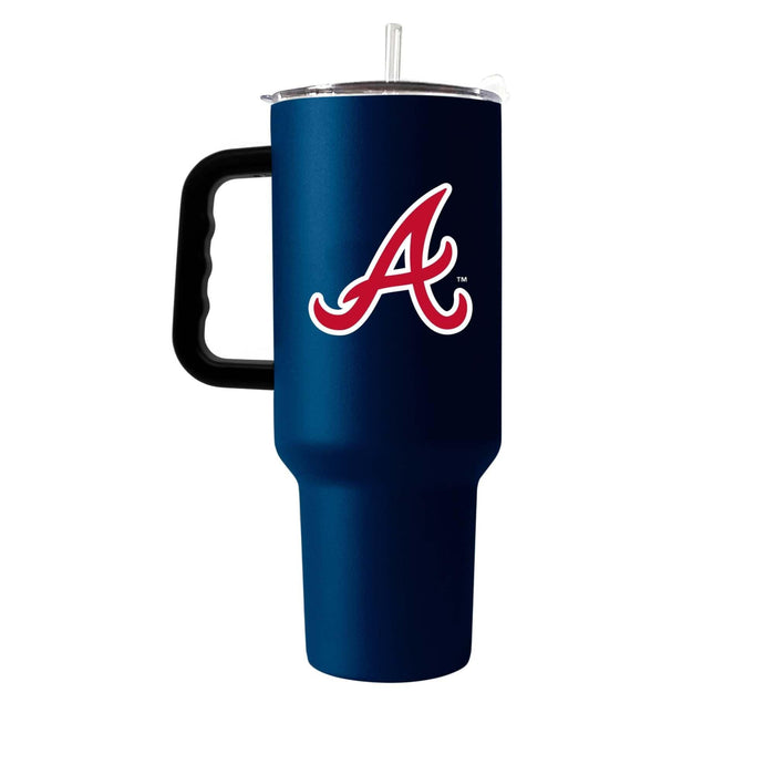 Signature HomeStyles Drinkware Atlanta Braves MLB 40oz Powder Coat Tumbler