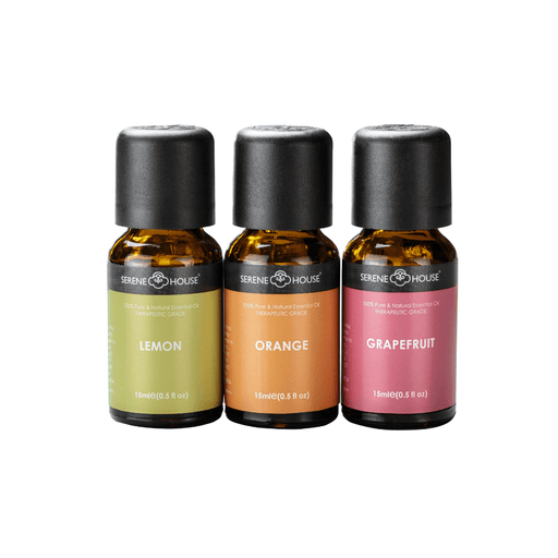 Signature HomeStyles Essential Oils Citrus Set - Natural Essential Oil Gift Set