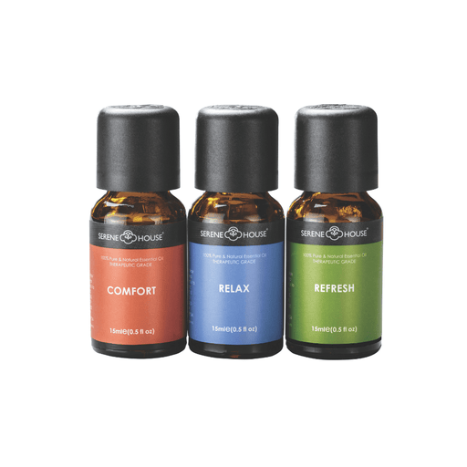 Signature HomeStyles Essential Oils Spa Set - Natural Essential Oil Gift Set