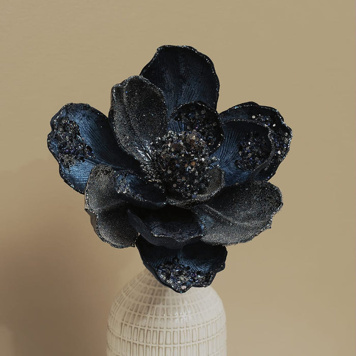 Signature HomeStyles Floral Picks & Stems Blue Velvet Magnolia Stem