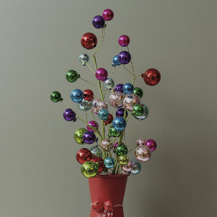 Signature HomeStyles Floral Picks & Stems Jolly Ornament Stem